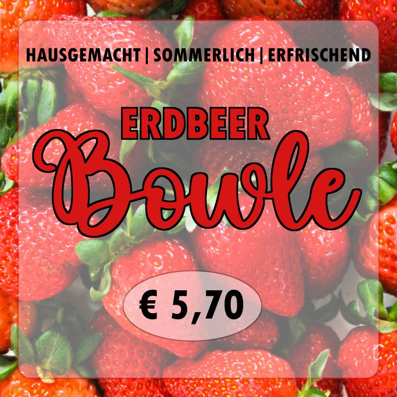 Erdbeer-Bowle 2025